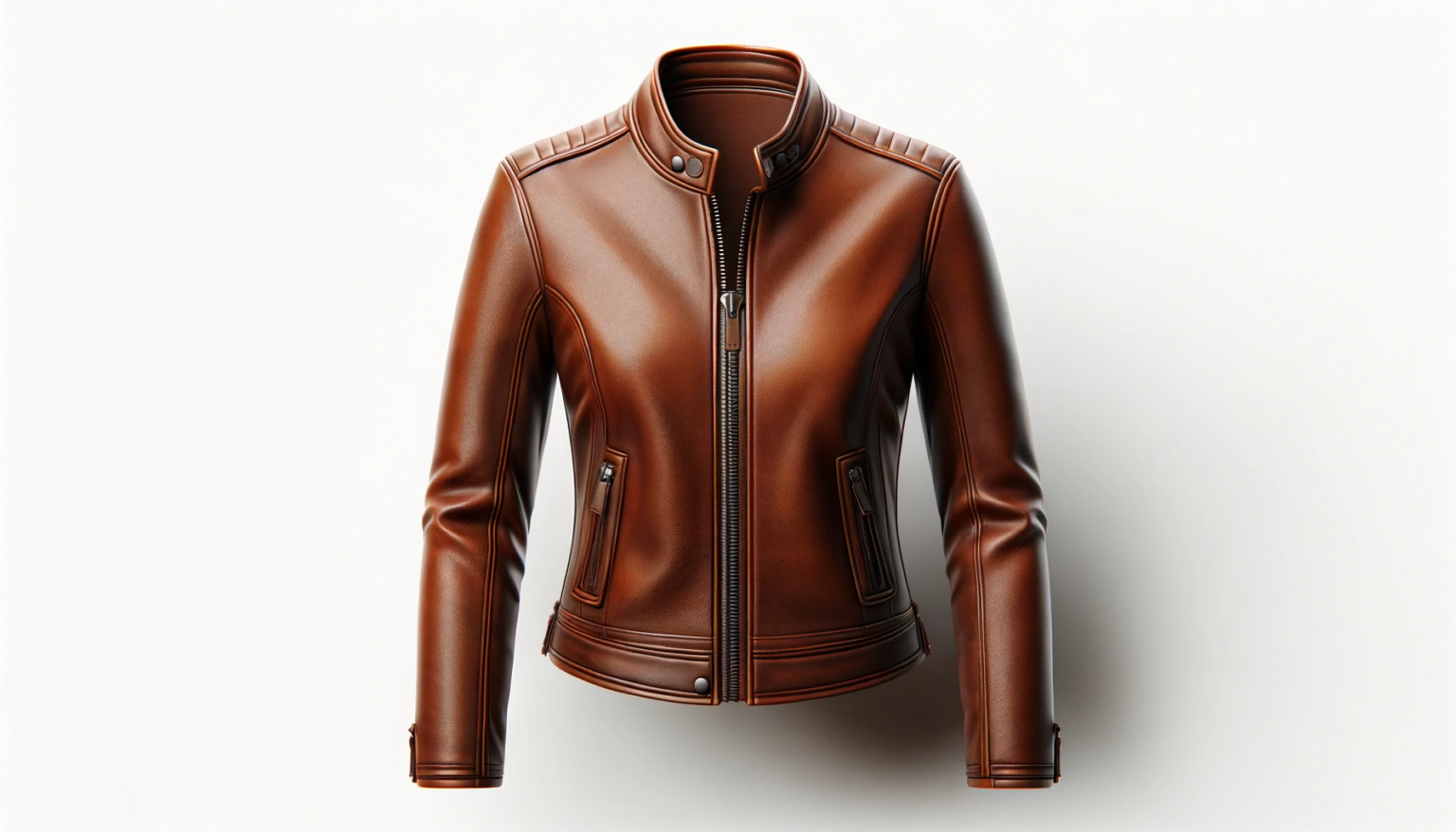 Women's Classic Leather Jacket