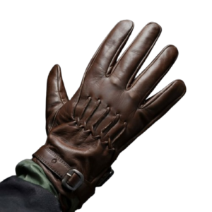 Winter Leather Gloves for Men, Warm Thermal Touchscreen Texting Typing Dress Driving Motorcycle Gloves Wool Lining