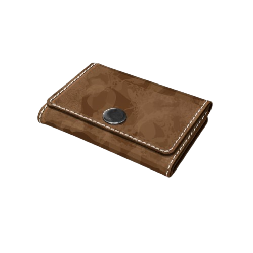 Women Vintage Brown Leather Wallet