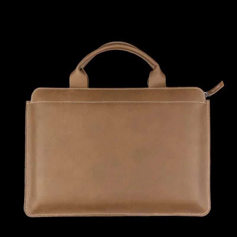 Everyday Companion Mini Brown Laptop Leather Bag