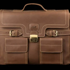 Contractor Office Leather Bag
